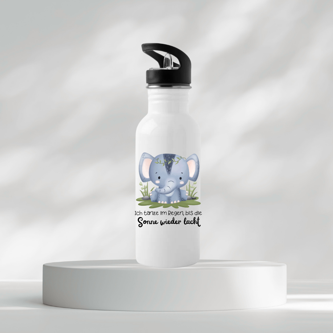 Thermoflasche - Ich tanze im Regen, bis die Sonne wieder lacht