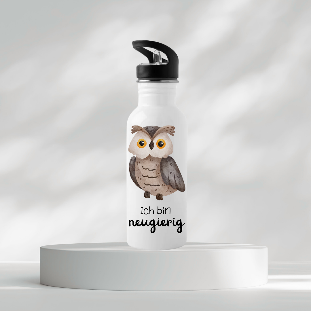 Thermoflasche - Ich bin neugierig