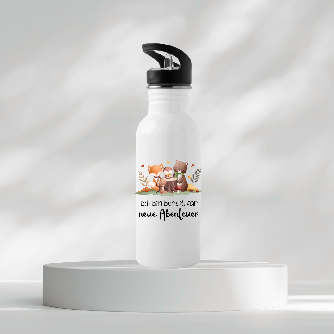 Thermoflasche - Ich bin bereit für neue Abenteuer
