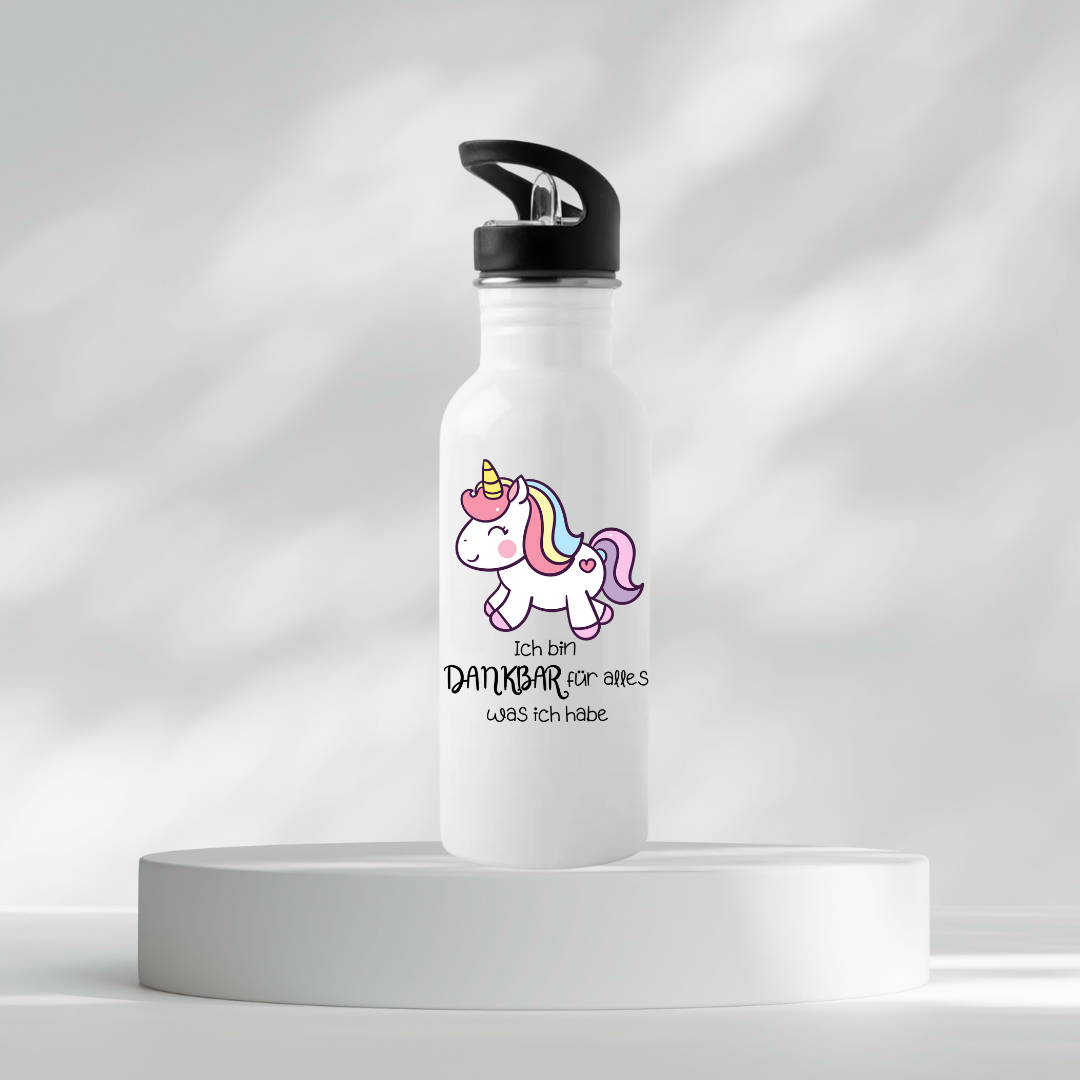 Thermoflasche - Ich bin dankbar für alles was ich habe