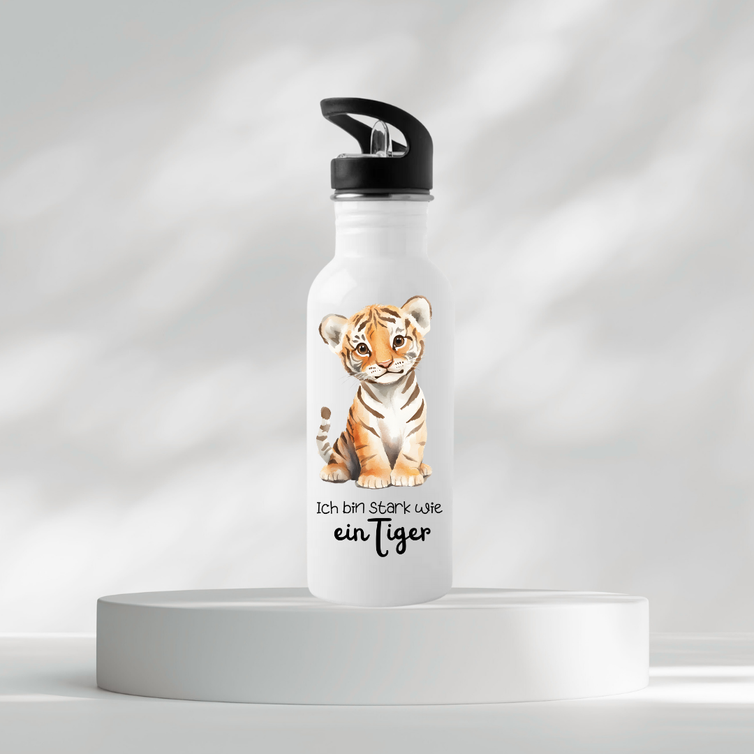 Thermoflasche - Ich bin stark wie ein Tiger