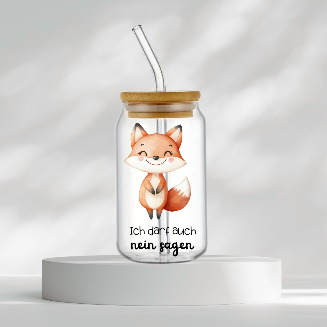 Trinkglas "Ich darf auch nein sagen"