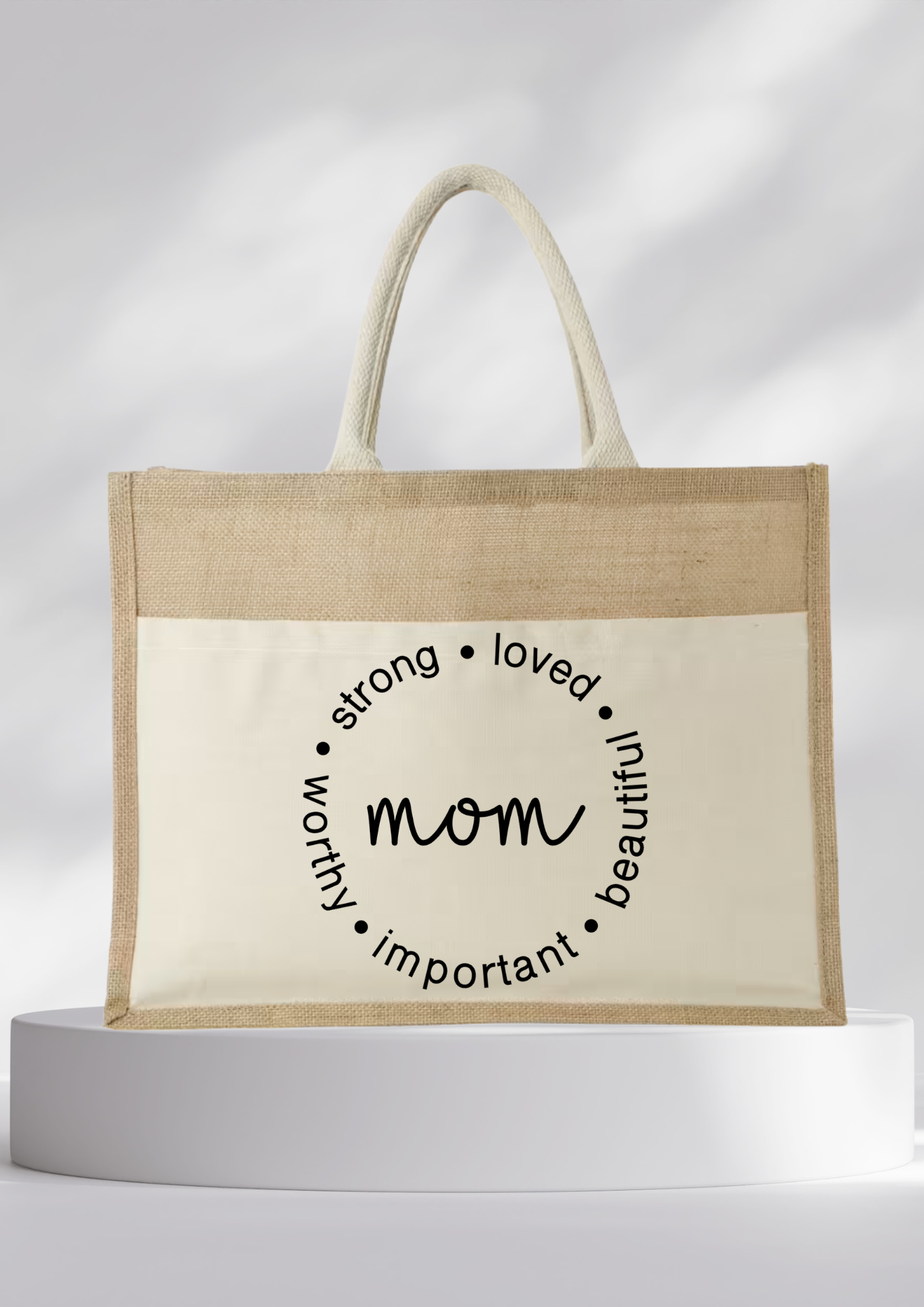 Jutetasche- MOM