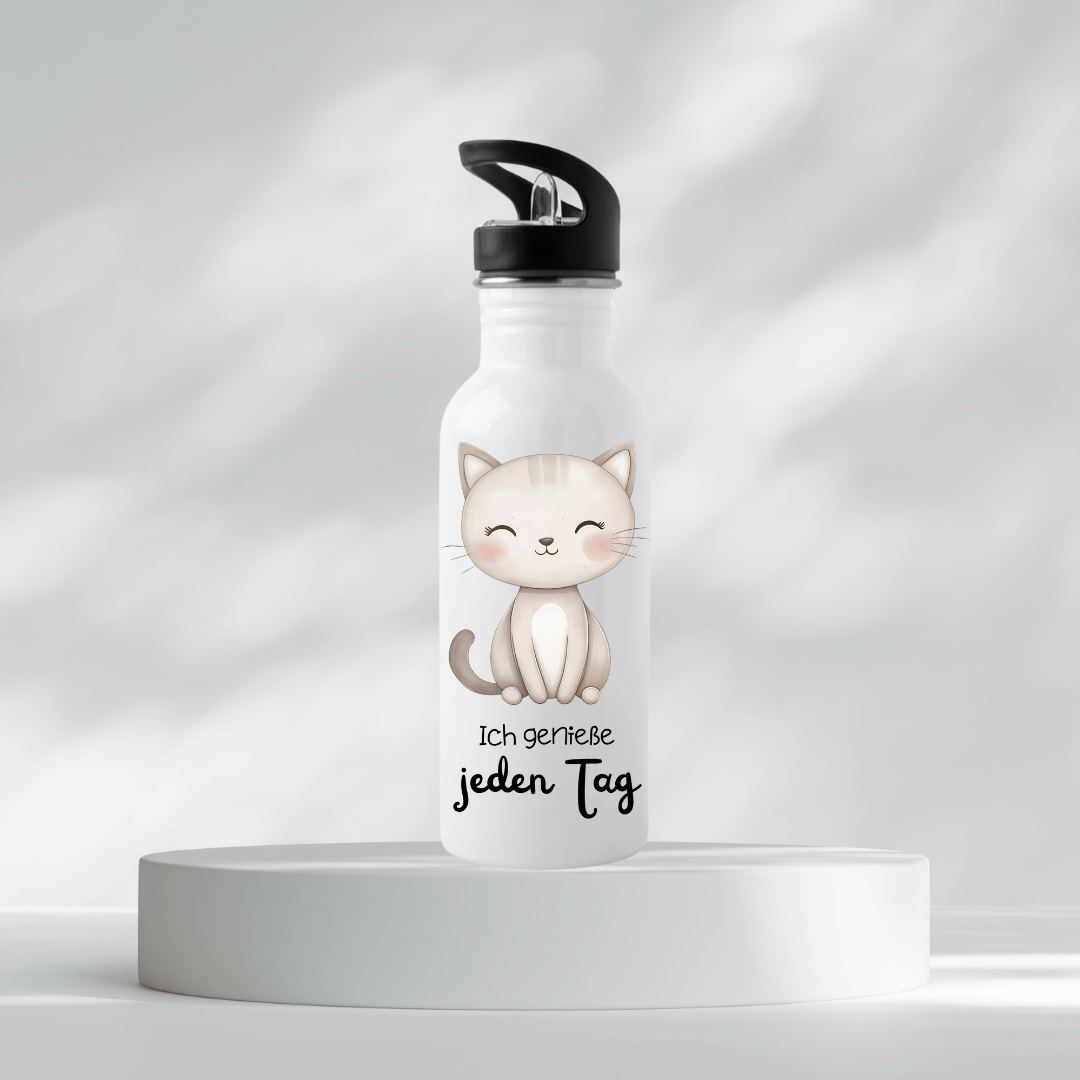 Thermoflasche - Ich genieße jeden Tag