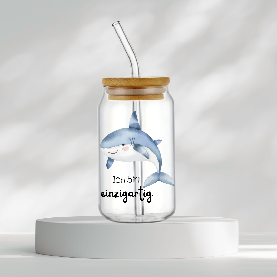 Trinkglas "Ich bin einzigartig"