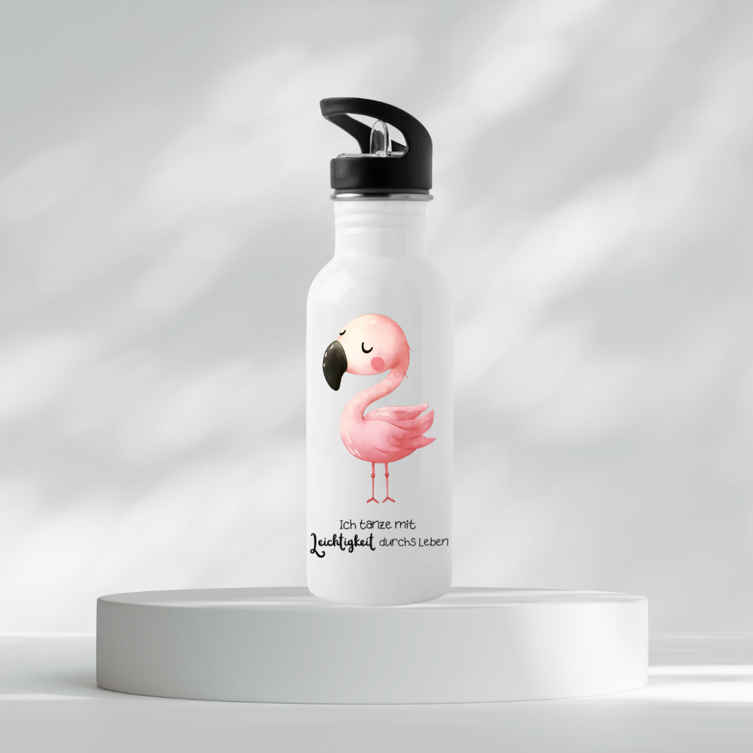 Thermoflasche - Ich tanze mit Leichtigkeit durchs Leben