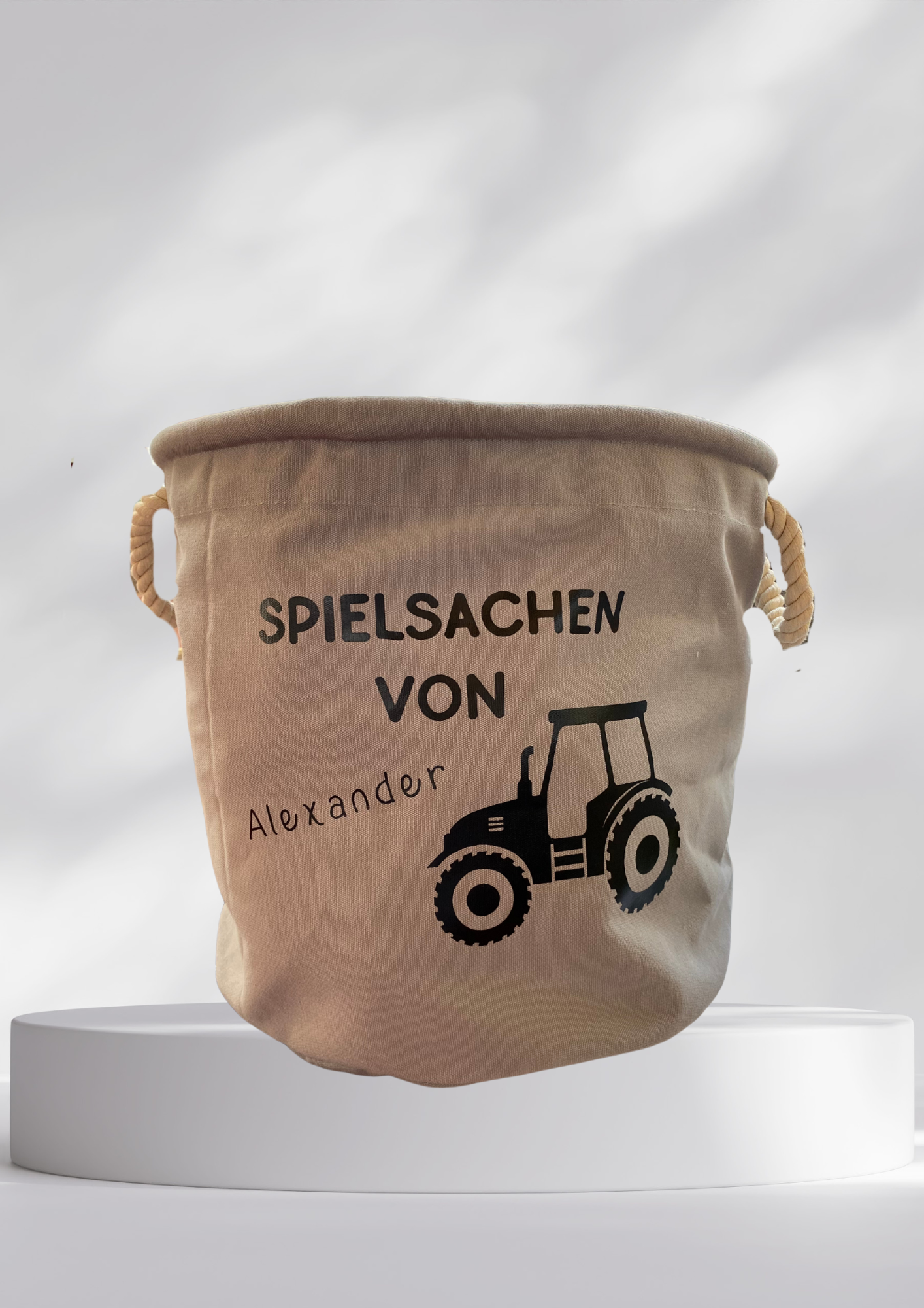 Spielkorb Kinder - Name + Motiv