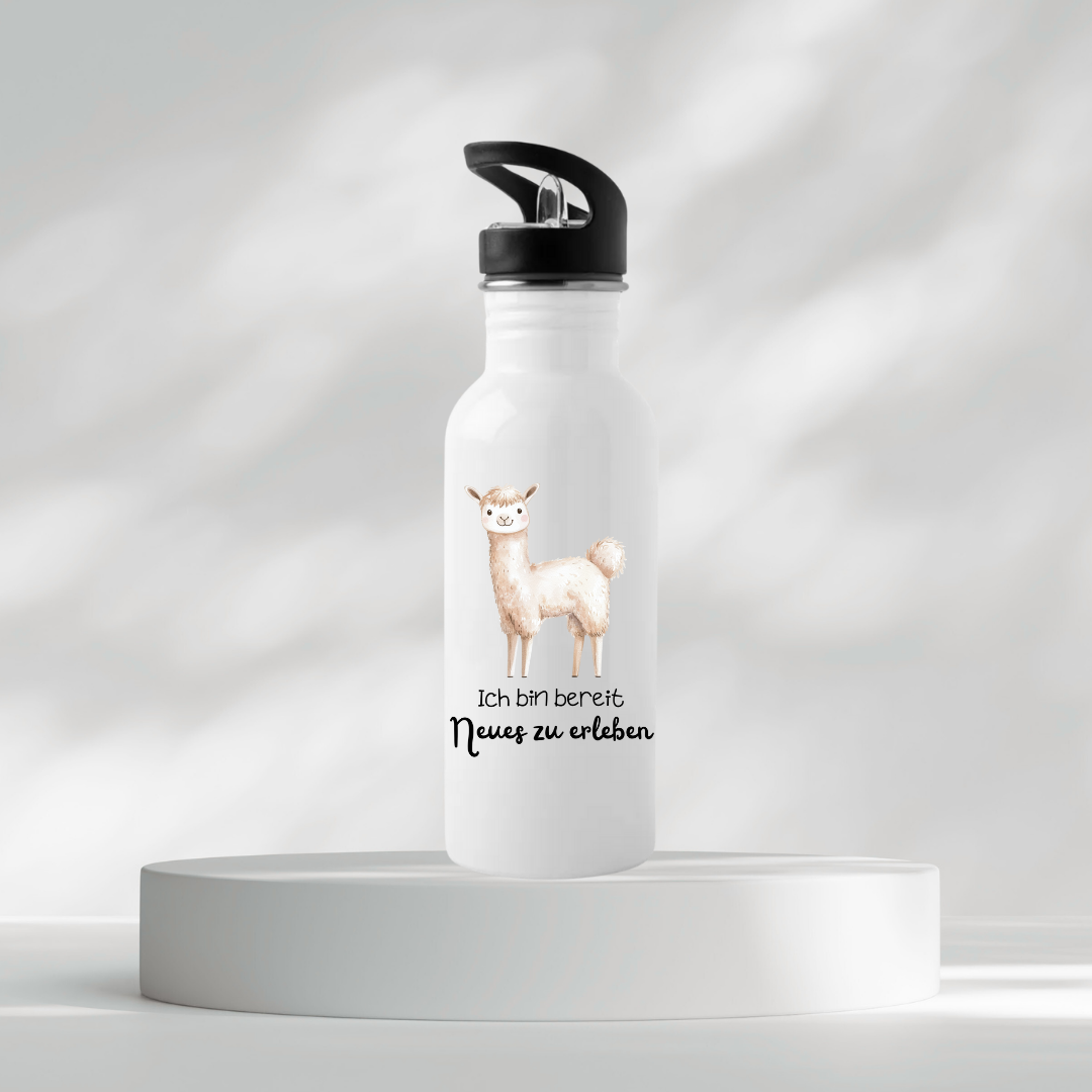 Thermoflasche - Ich bin bereit, Neues zu erleben