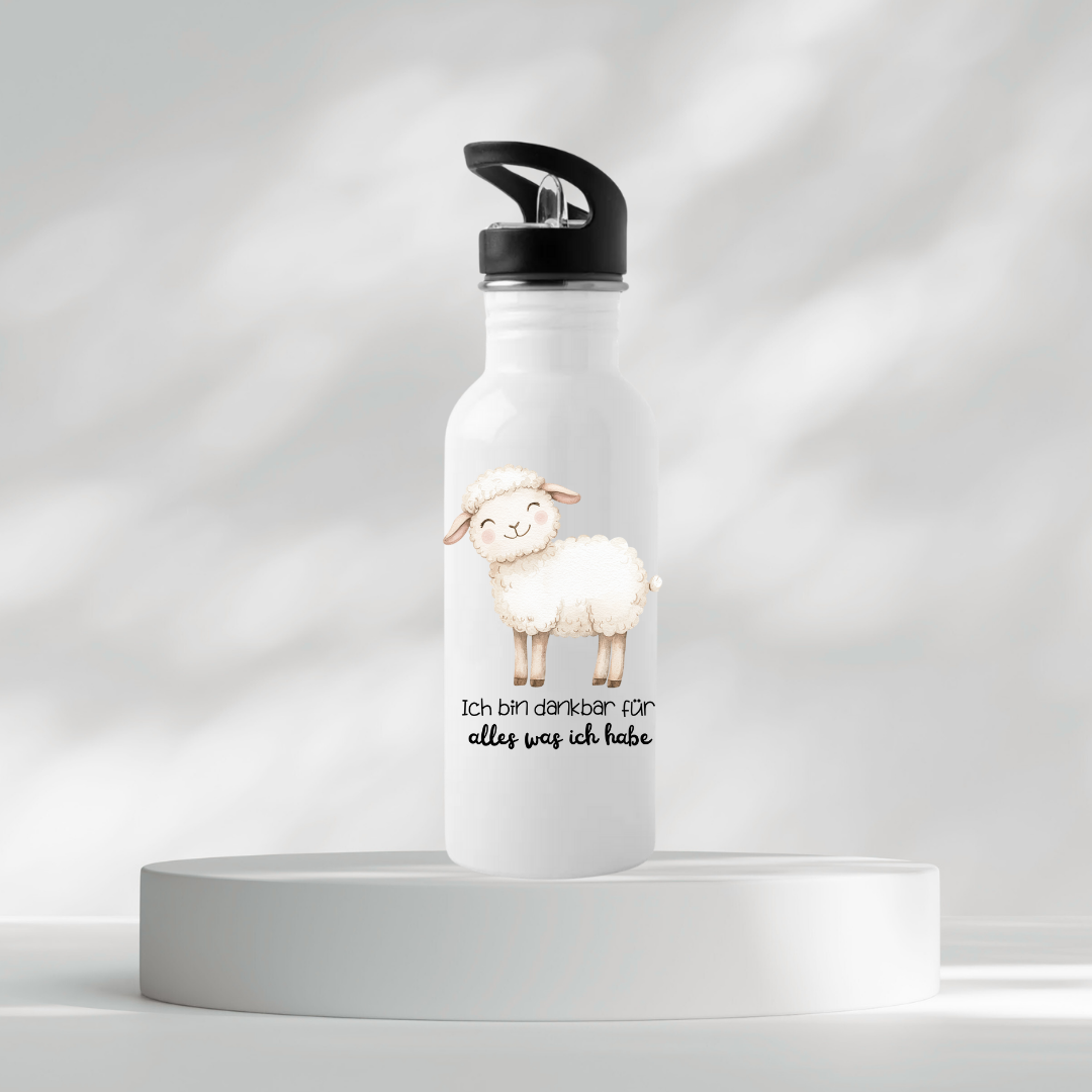 Thermoflasche - Ich bin dankbar für alles was ich habe