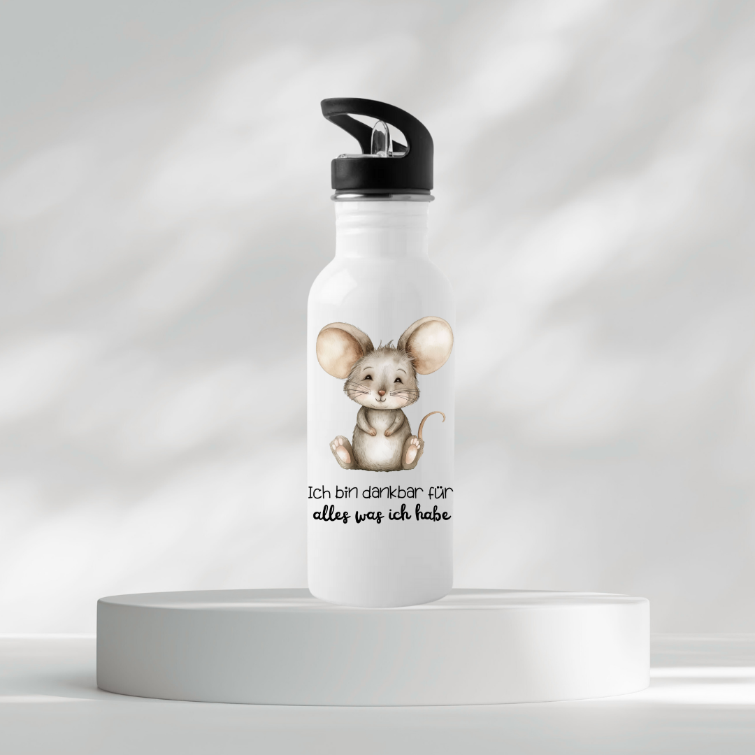 Thermoflasche - Ich bin dankbar für alles was ich habe