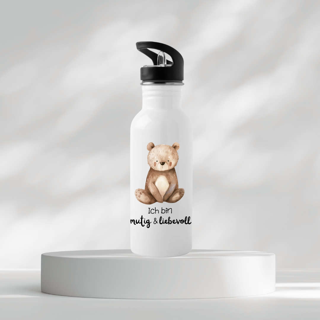 Thermoflasche - Ich bin mutig & liebevoll