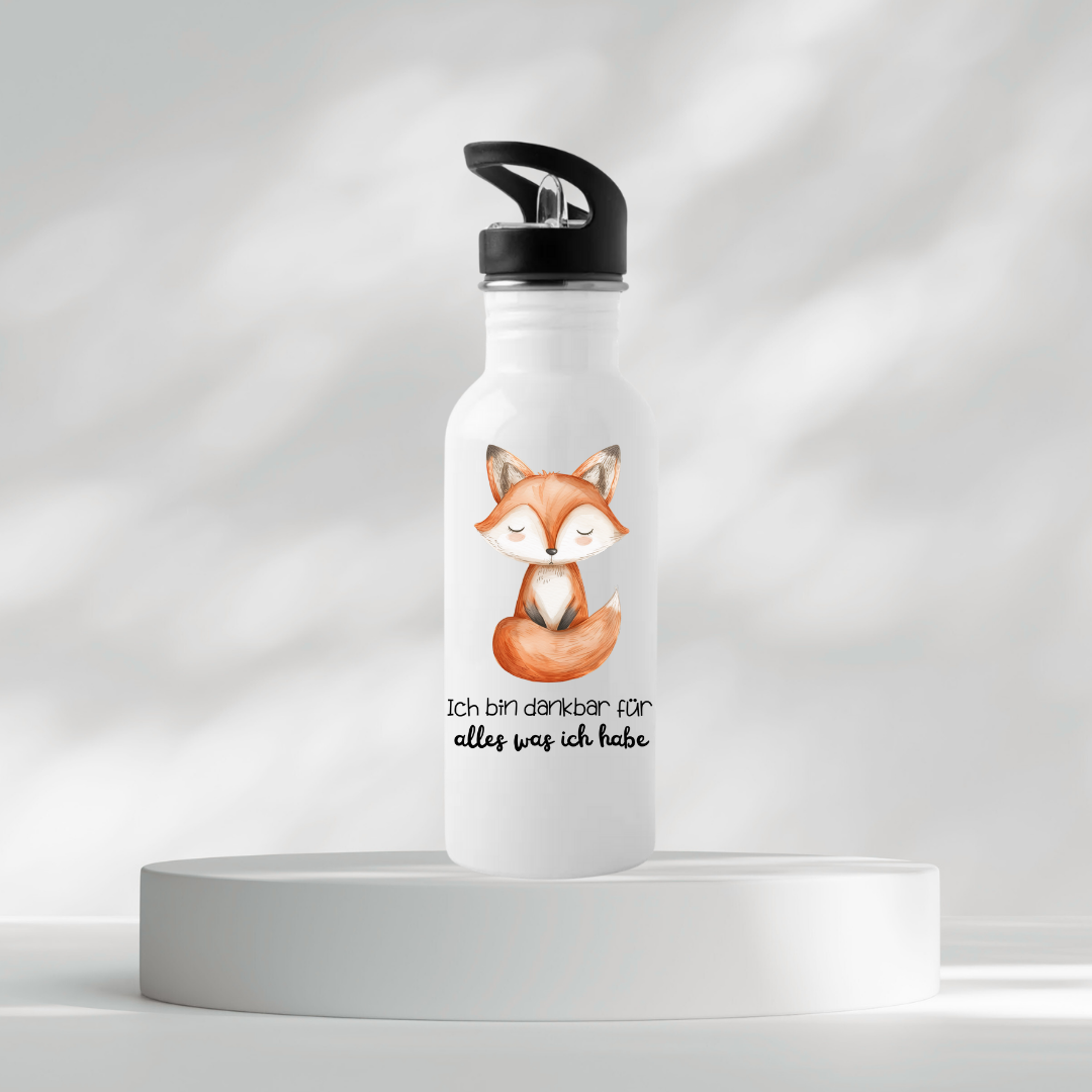 Thermoflasche - Ich bin dankbar für alles was ich habe