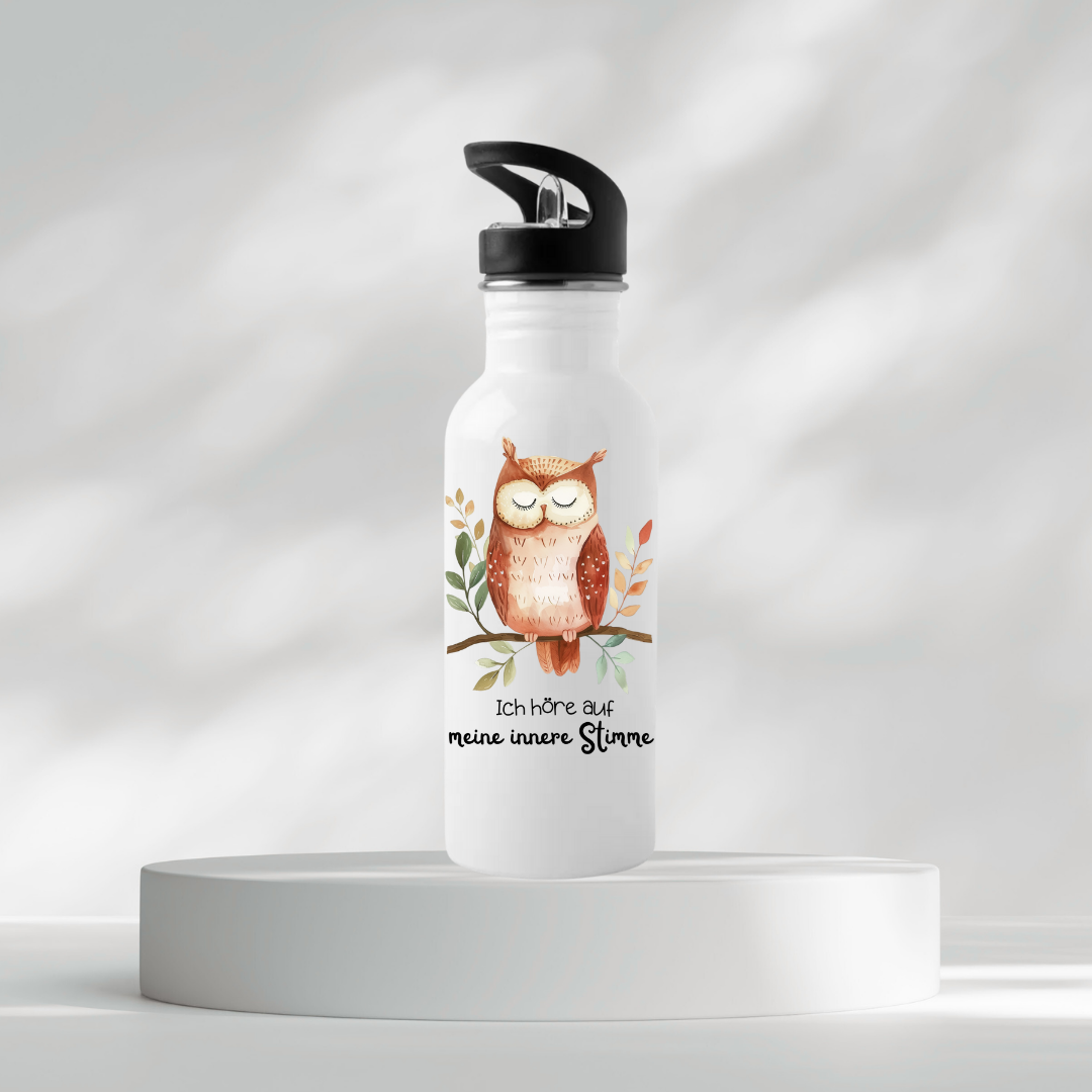Thermoflasche - Ich höre auf meine innere Stimme