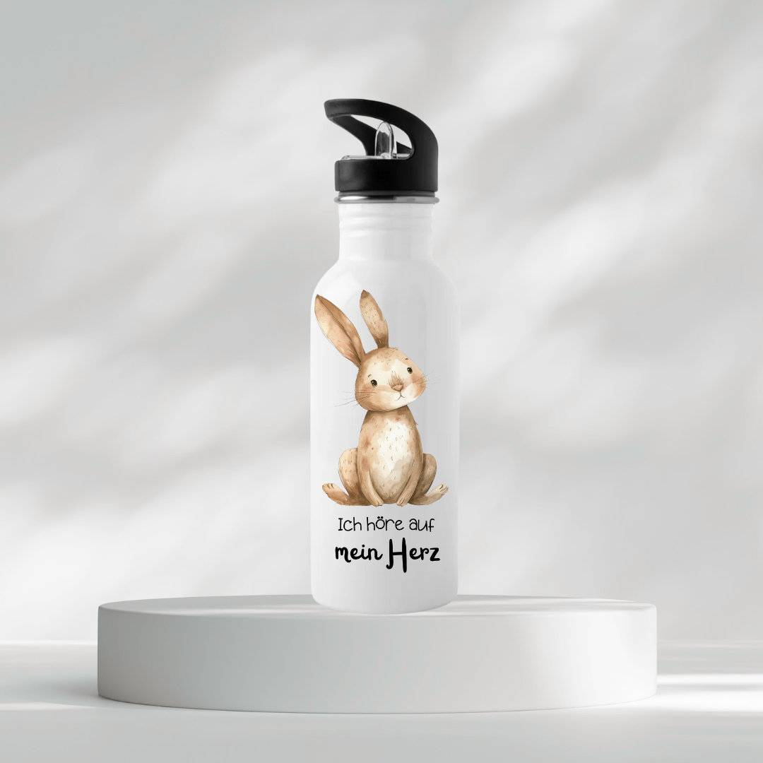 Thermoflasche - Ich höre auf mein Herz