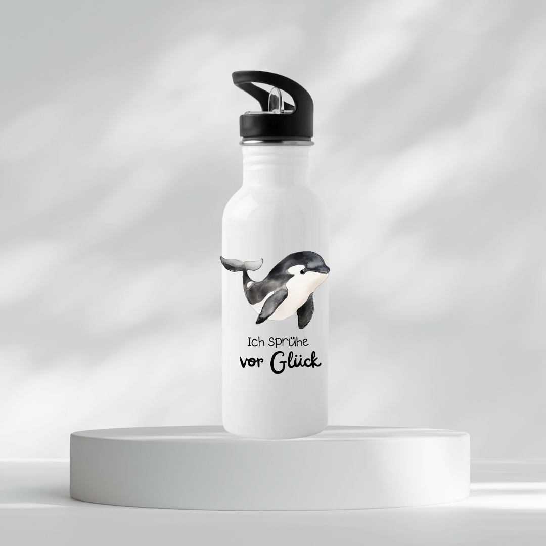 Thermoflasche - Ich sprühe vor Glück
