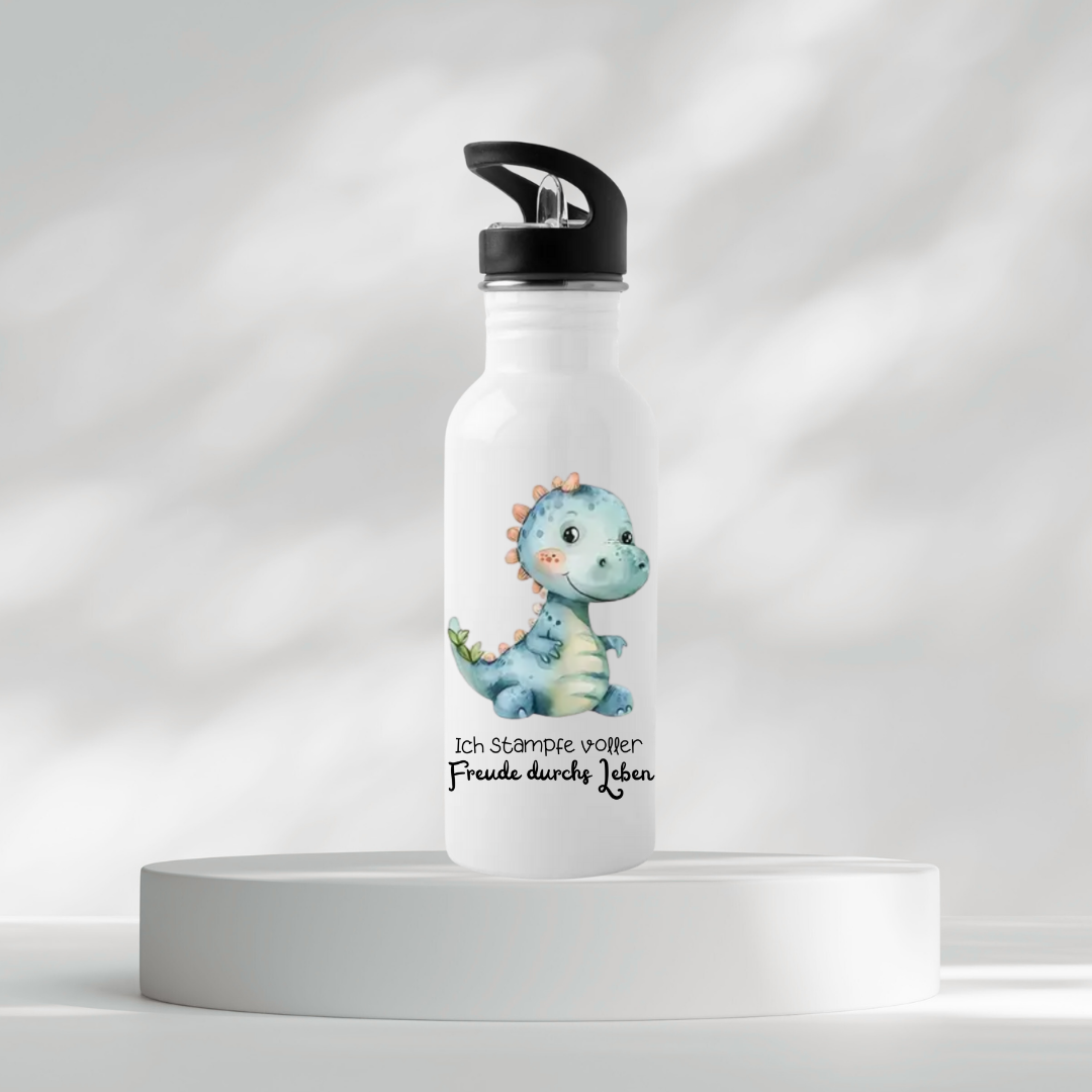 Thermoflasche - Ich stampfe voller Freude durchs Leben