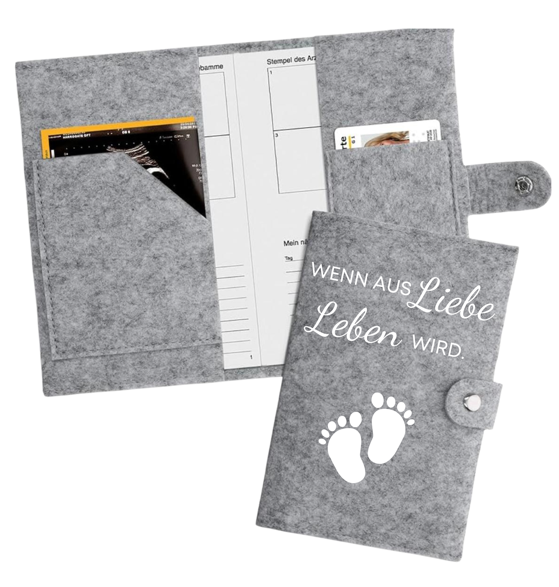 Mutter-Kind-Pass Hülle - Wenn aus Liebe, Leben wird