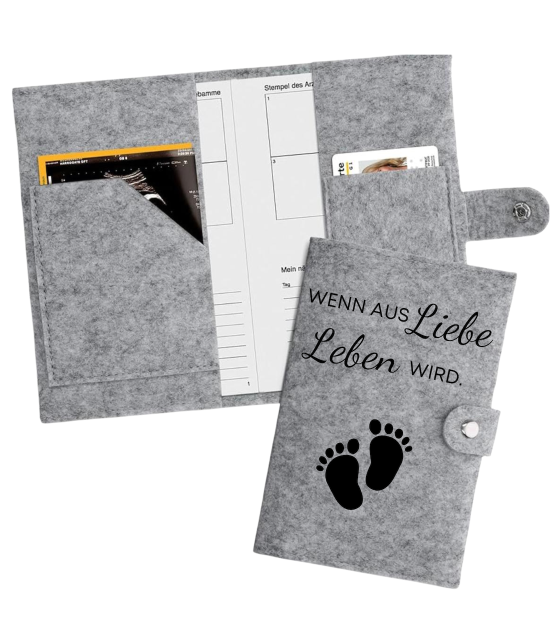 Mutter-Kind-Pass Hülle - Wenn aus Liebe, Leben wird