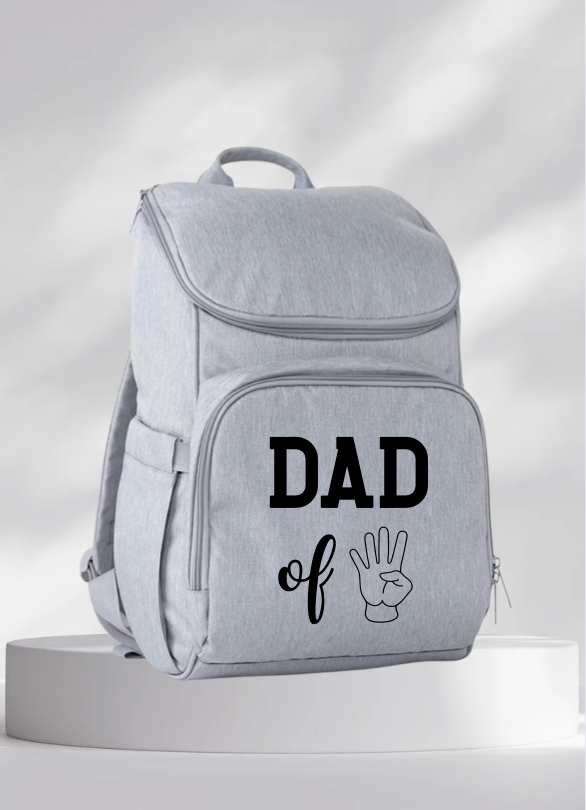 Wickelrucksack personalisiert - Dad of ...