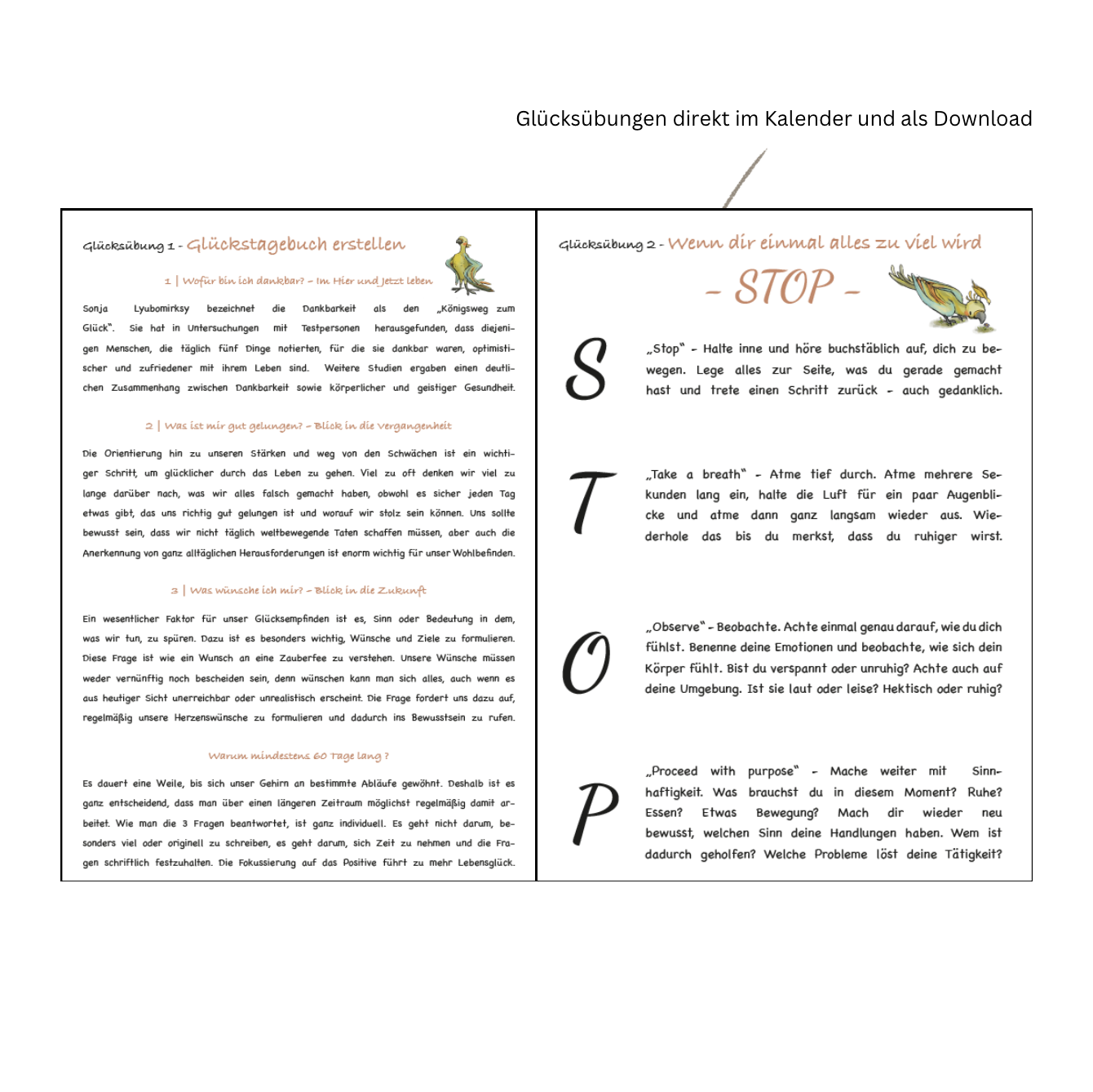 Glückskalender für LehrerInnen