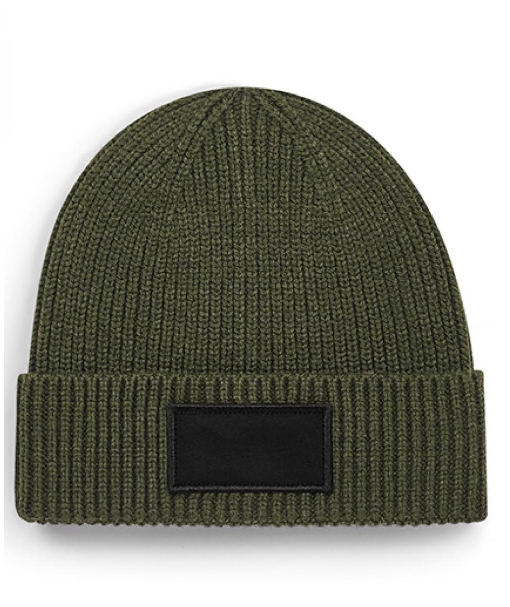 Mütze gerippt olive