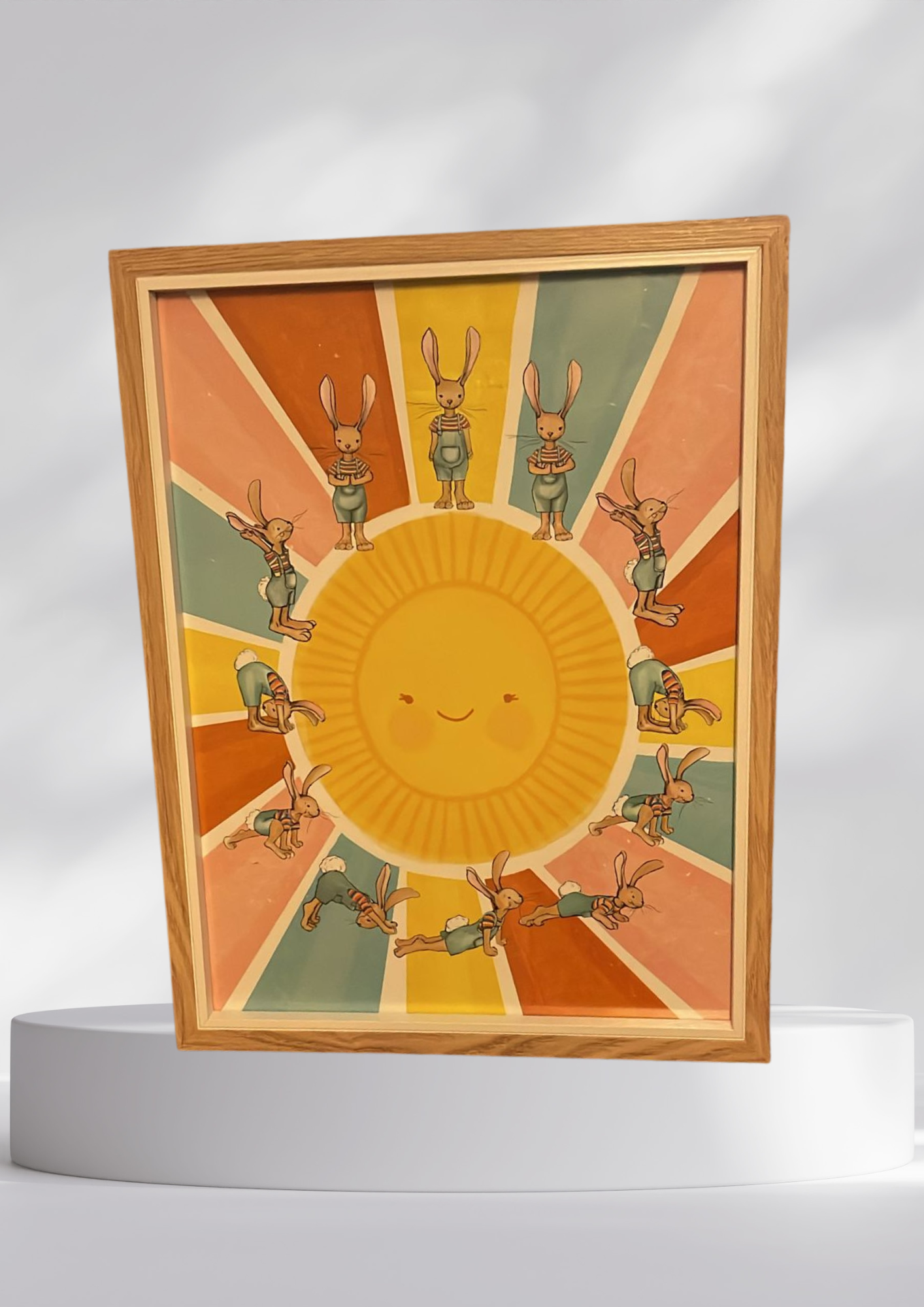 Yoga-Krafttier Karten