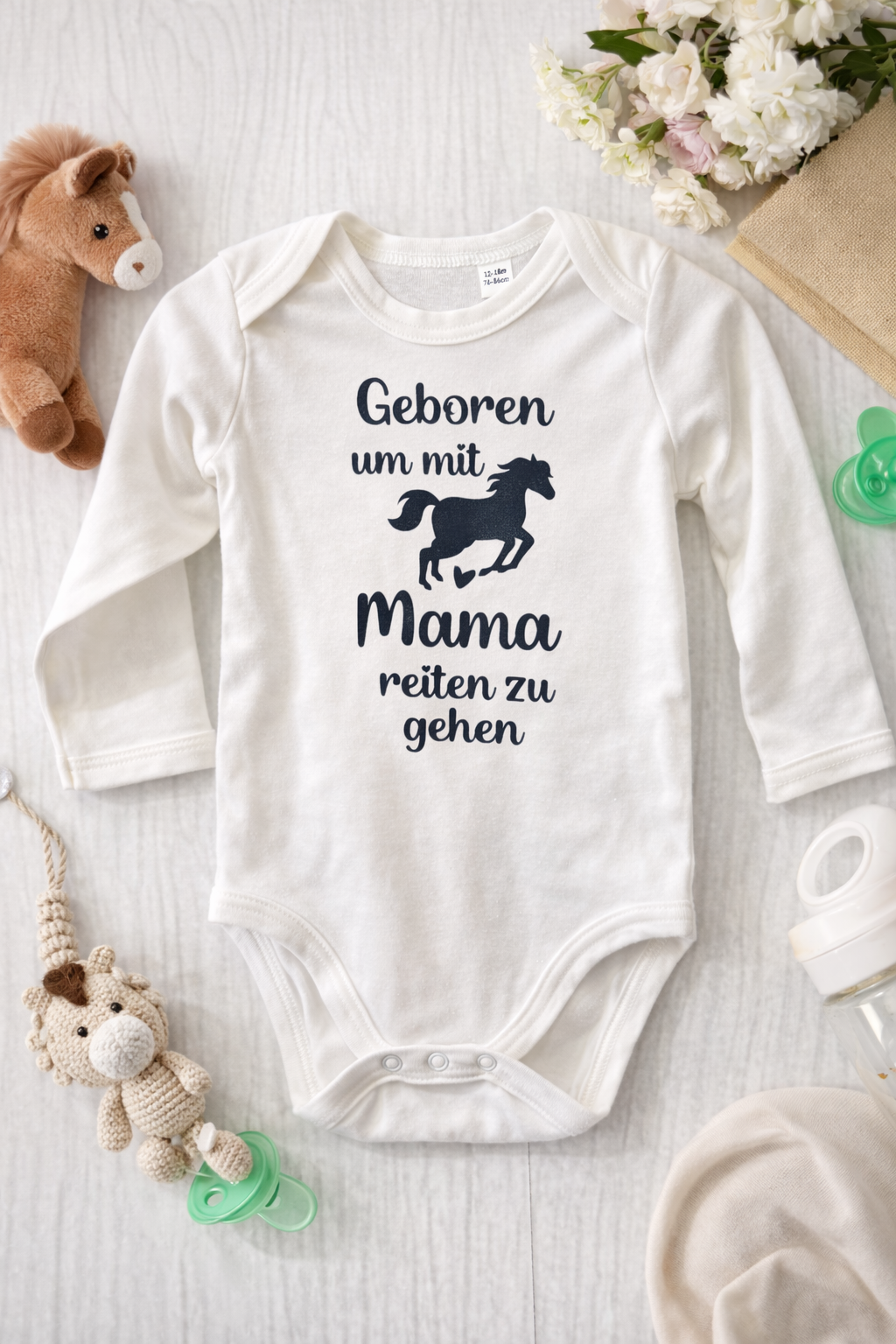Body Geboren um mit Mama reiten zu gehen