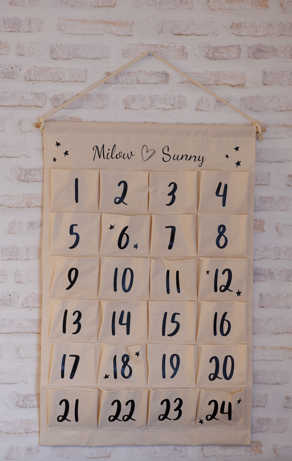 personalisierter Adventskalender