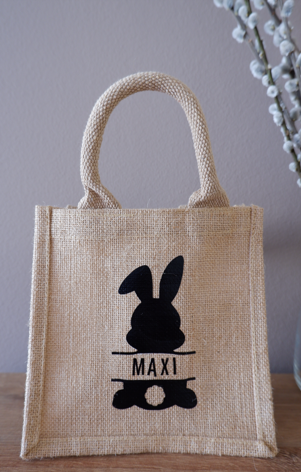 Ostertasche- HÄSCHEN & NAME