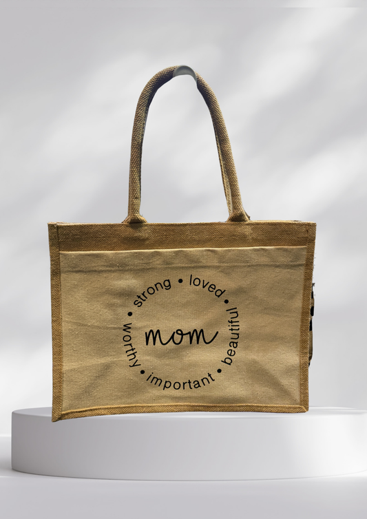 Jutetasche- MOM