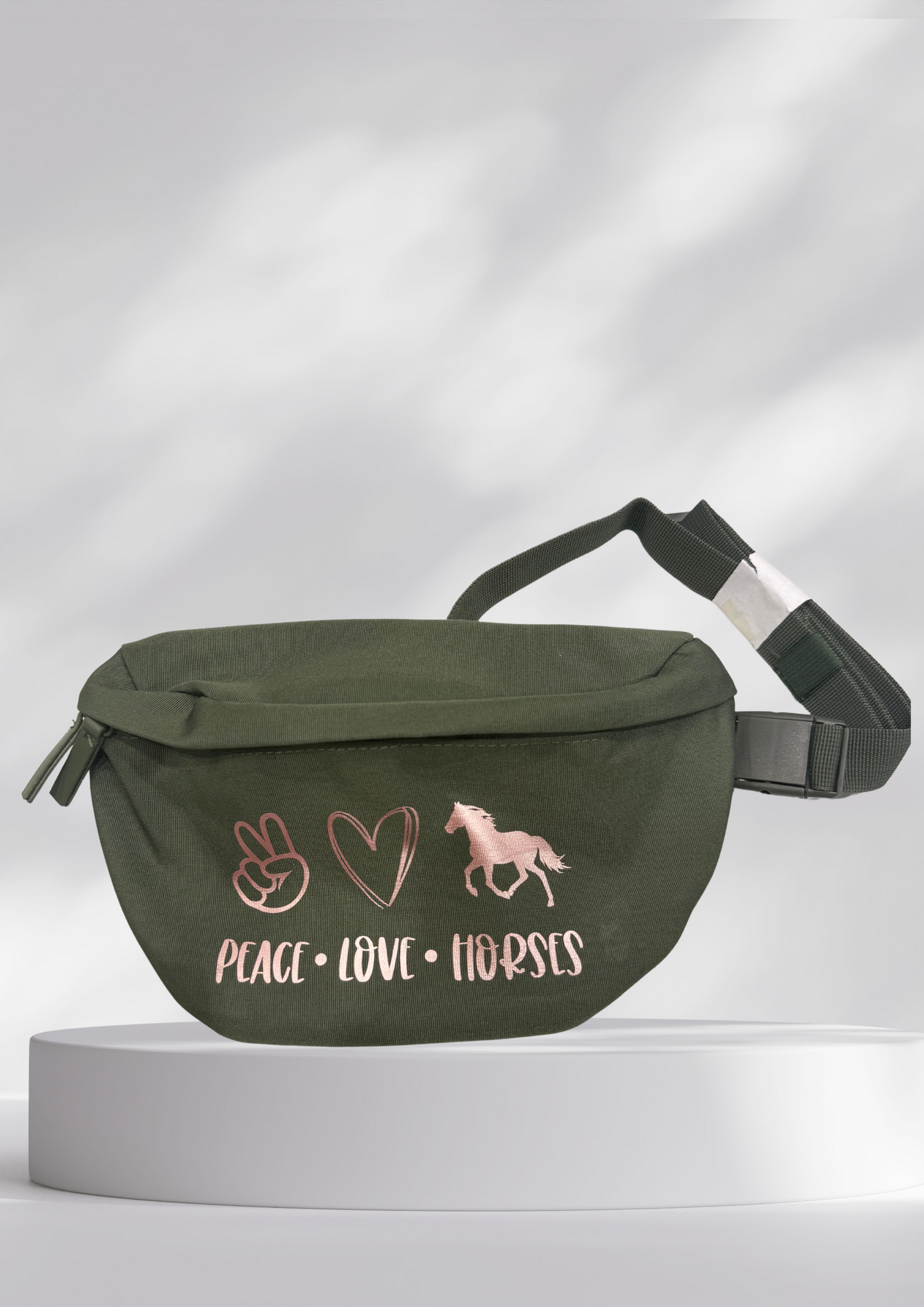 Bauchtasche "peace-love-horses"