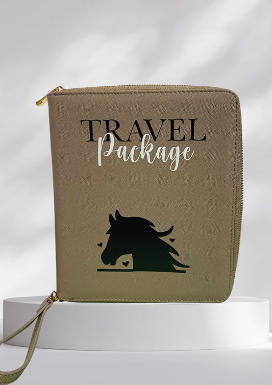 Travel Package mit Pferdemotiv