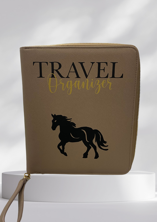Travel Organizer mit Pferdemotiv