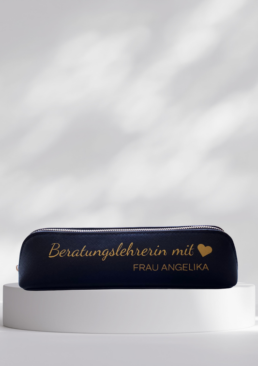 Federmäppchen "Beratungslehrerin/lehrer mit Herz"