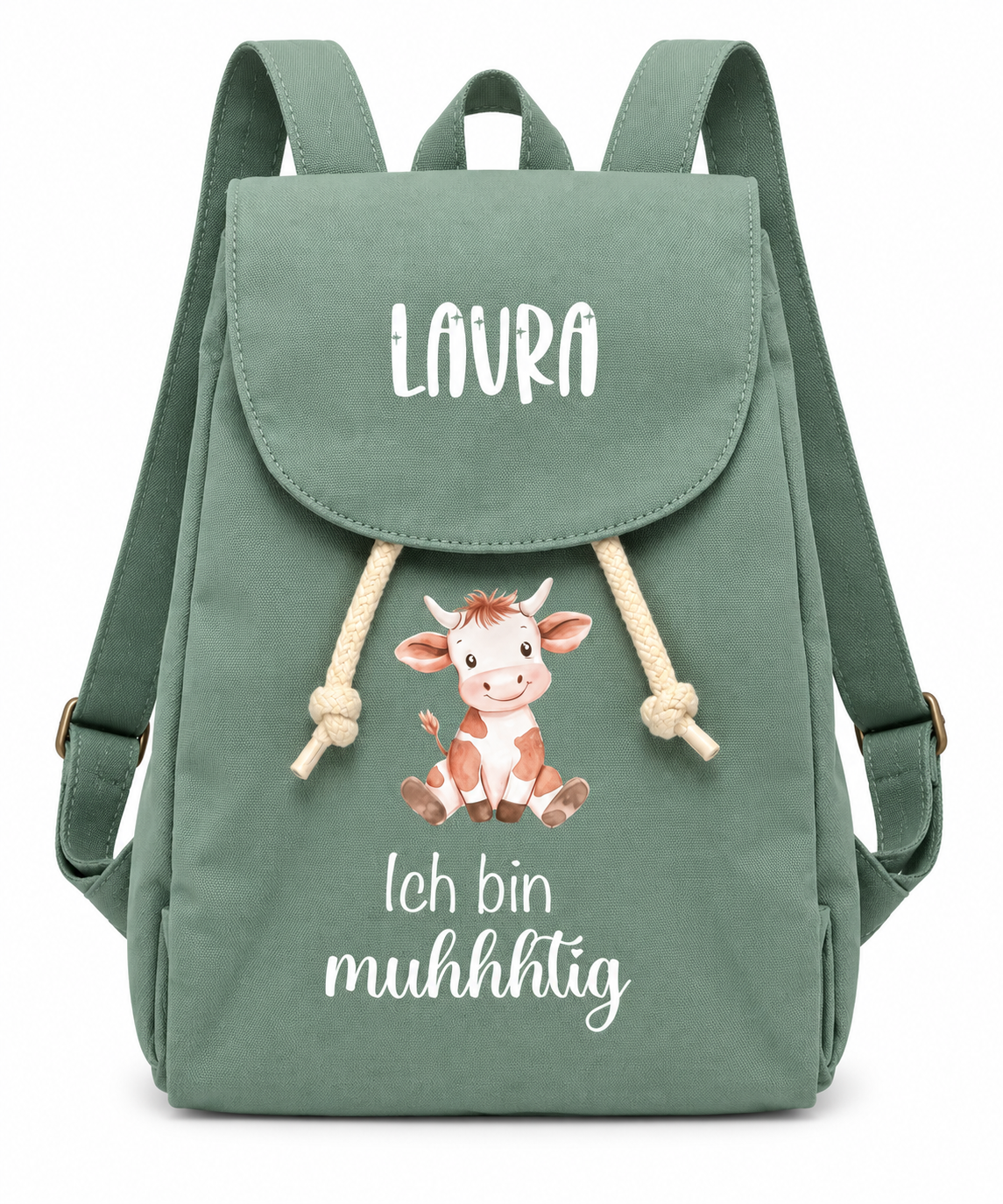 Kinderrucksack Name + Motiv