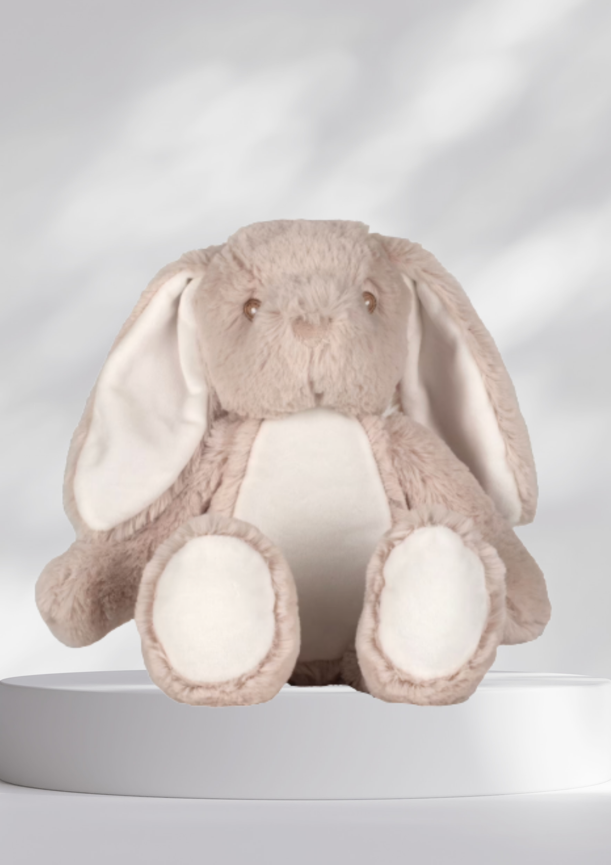 personalisiertes Kuscheltier mit Name & Geburtsdaten |  Hase