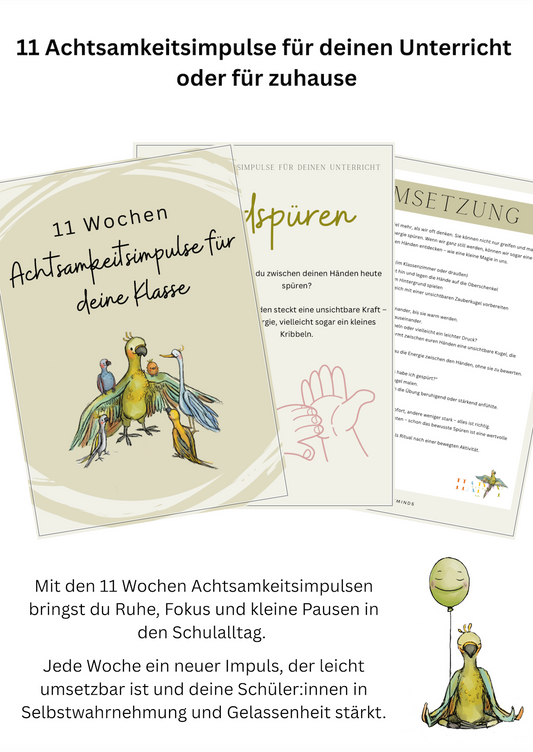 11 Wochen Achtsamkeitsimpulse
