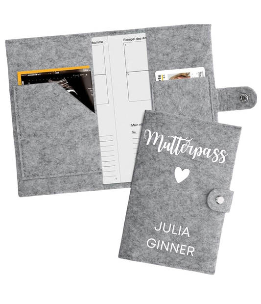 Mutter-Kind-Pass Hülle - Vor- und Nachname