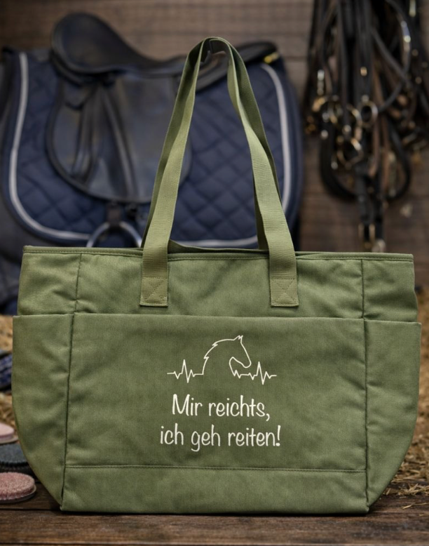 Stalltasche "Mir reichts, ich geh reiten"