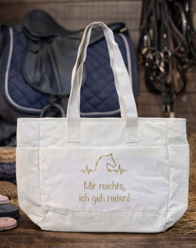 Stalltasche "Mir reichts, ich geh reiten"