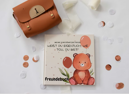 FREUNDEBUCH - WEISST DU EIGENTLICH WIE TOLL DU BIST? inkl. 16 Affirmationskarten
