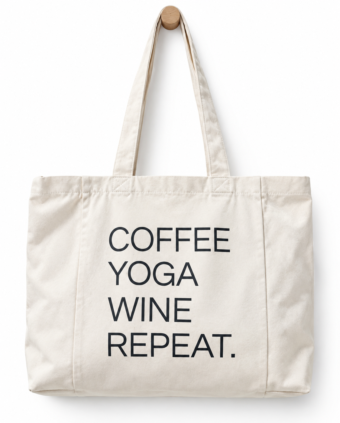 Yoga-Tasche COFFE - YOGA - WINE -REPEAT