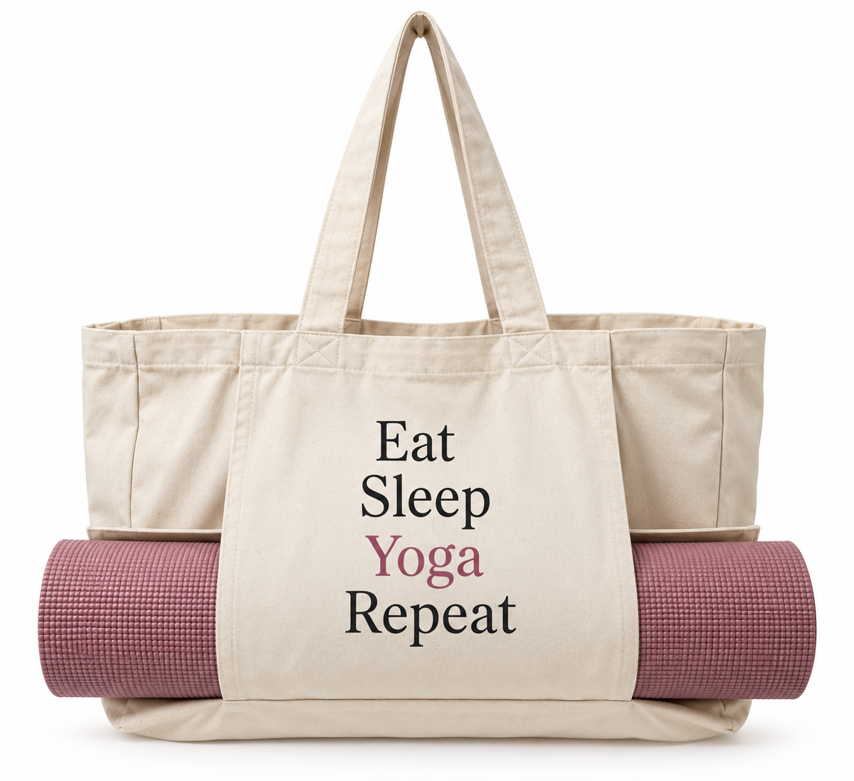 Yoga-Tasche - Eat Sleep Yoga Repeat