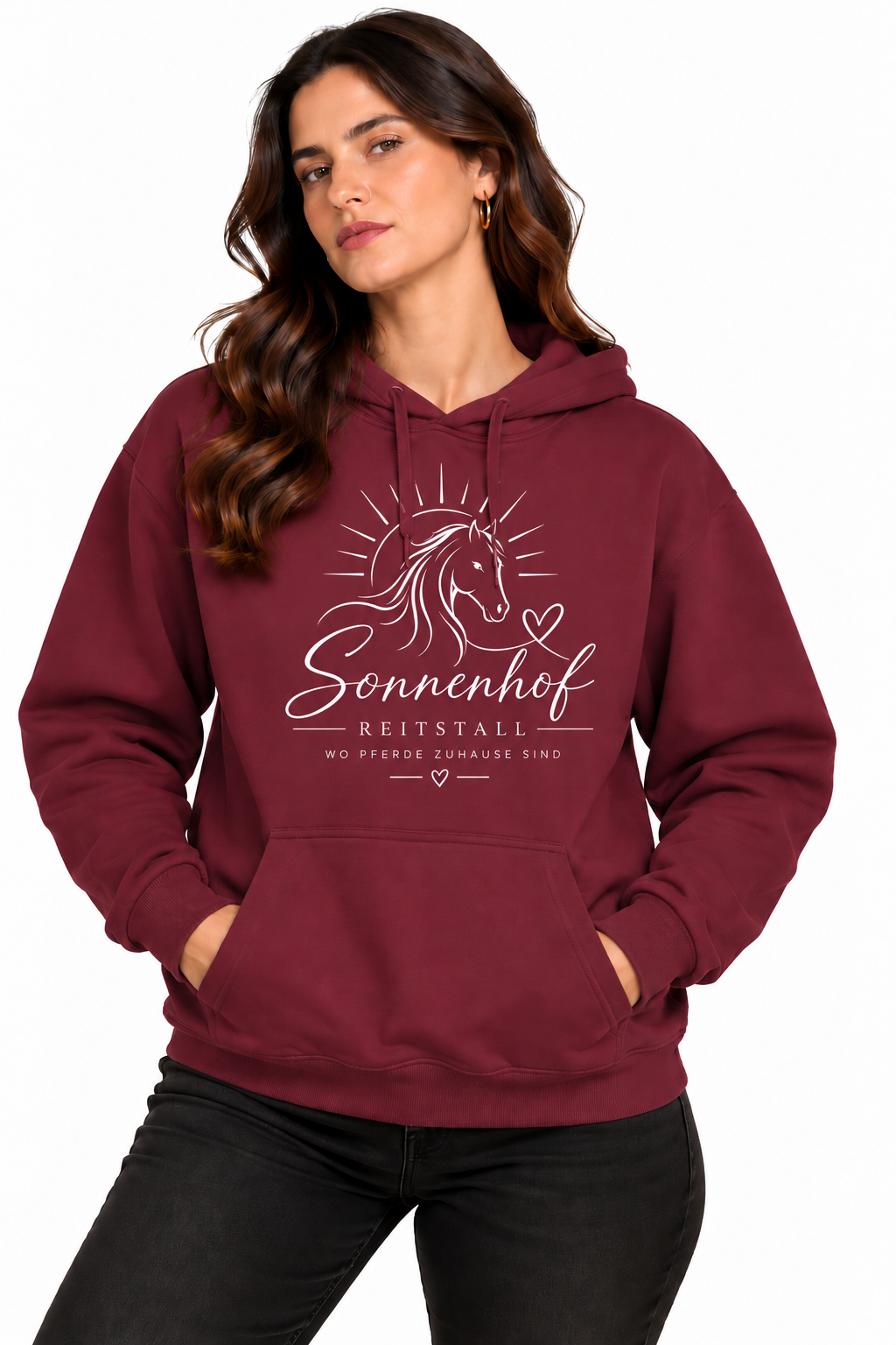 Hoodie mit Logo