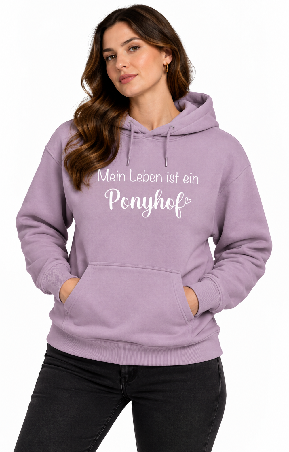 Hoodie Mein Leben ist ein Ponyhof