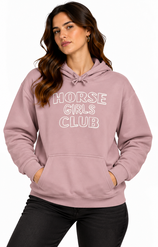 Hoodie "Horse Girls Club"