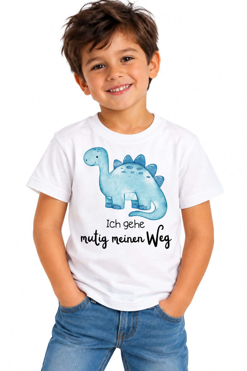 T-Shirt "Motiv + Spruch"