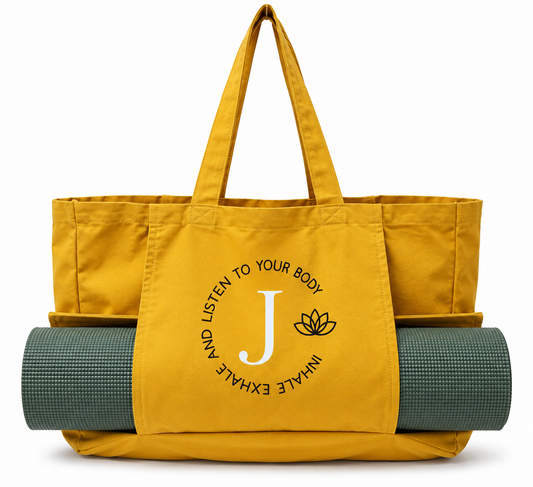 Yoga-Tasche INHALE - EXHALE AND LISTEN TO YOUR BODY