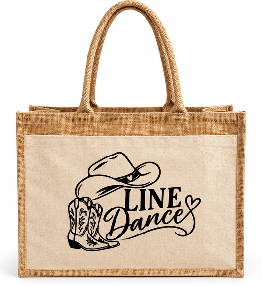 Jutetasche - Line Dance