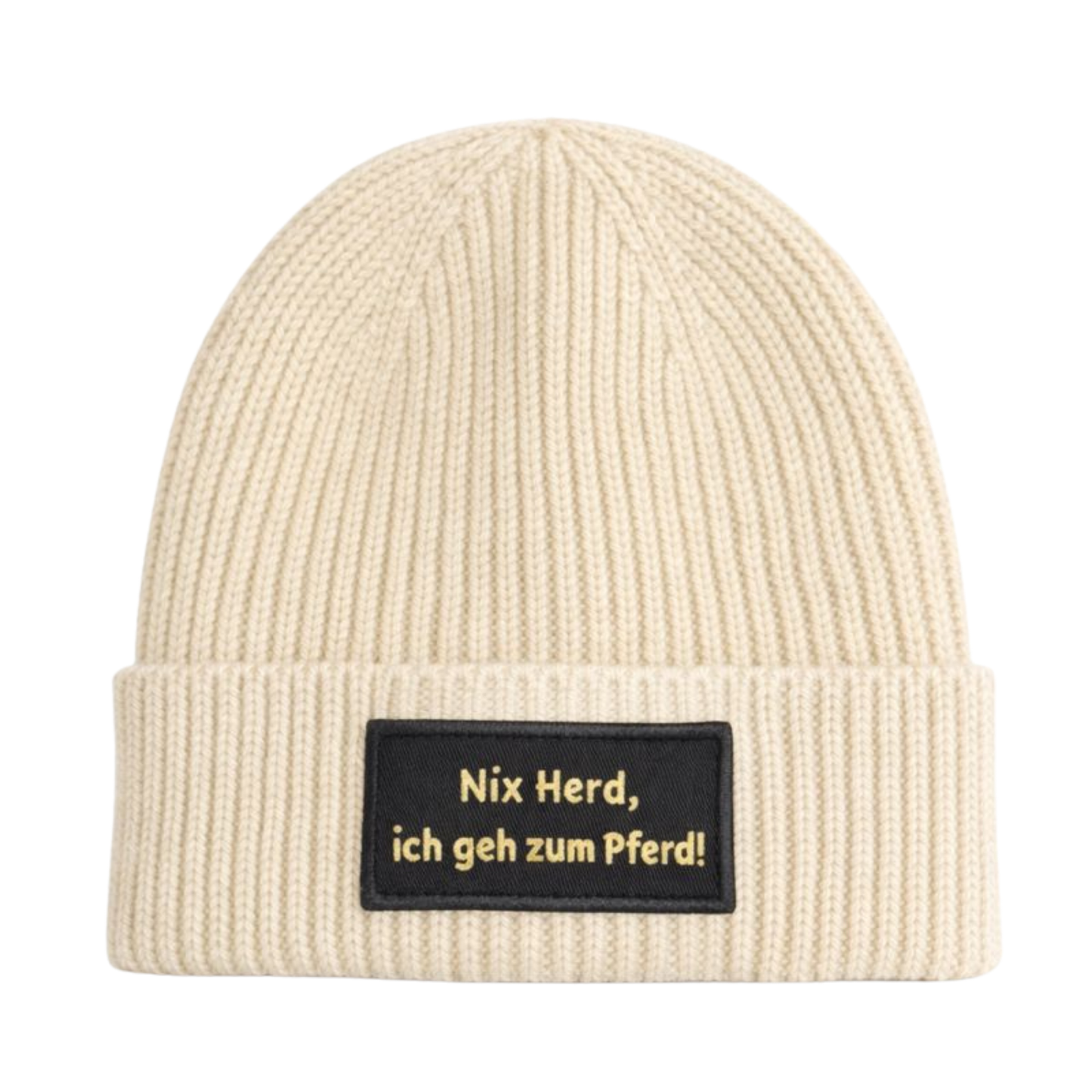 Mütze “Nix Herd, ich geh zum Pferd”